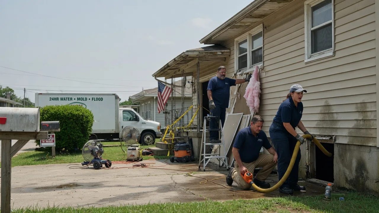 Water Damage Repair in Greenville, SC near me